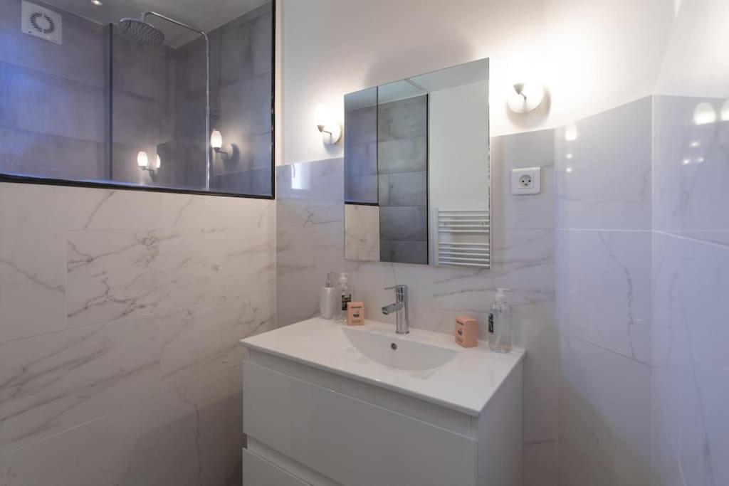 ניס L1 Suite Auguste Valensin 10 Min A Pied Mer Clim&Wifi מראה חיצוני תמונה
