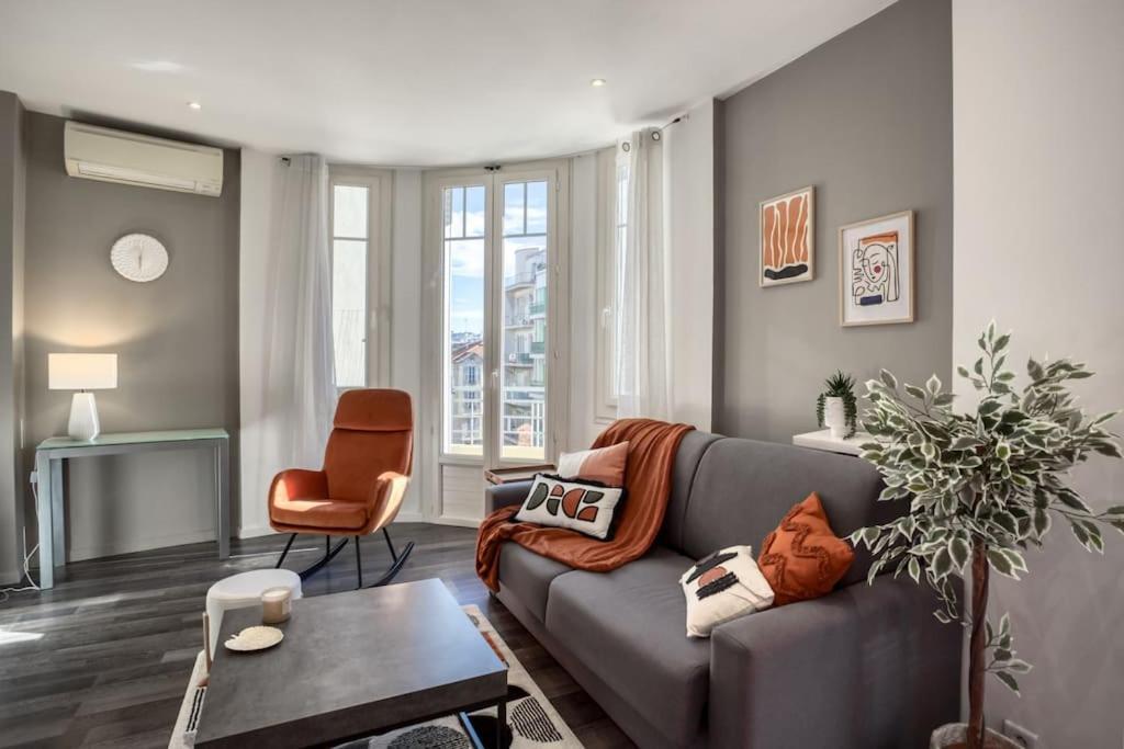 ניס L1 Suite Auguste Valensin 10 Min A Pied Mer Clim&Wifi מראה חיצוני תמונה